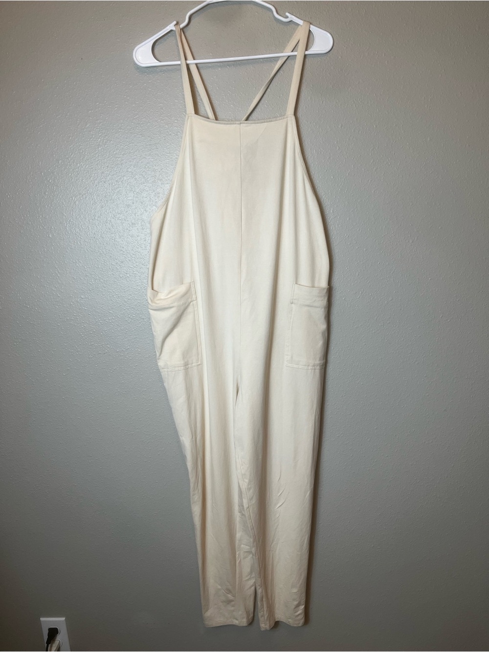 STORQ Maternity Anytime Overalls/Jumpsuit in Cream Size 3